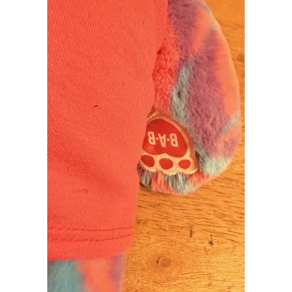 BUILD-A-BEAR Pink/Blue Sweet Swirls Ice Cream Plush Teddy Bear Stuffed Animal - Picture 4 of 7